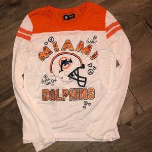 miami dolphins fan shirt. official NFL